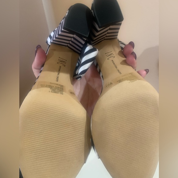 New INC Wrap Up Sandals. Size 9.5 - Picture 5 of 7
